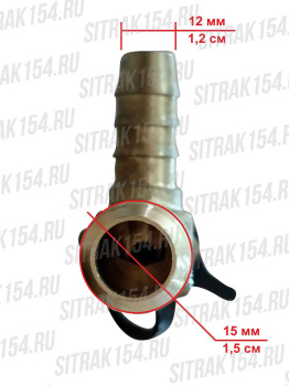 SITRAK154-Штуцер-рессивера-тройник-NG12-NW9-(металлический)-54143-WG9000361406-1-02