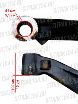 SITRAK154-Балка-переднего-моста-VGD95-HOWO-T5G-(шкворень-WG4095415002)-AZ4095415001-(24635)-02