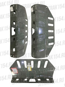 Защита радиатора нижняя HOWO T5G/SITRAK C7H (549390) WG9925939390